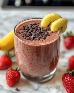 Smoothie Énergétique Chocolat