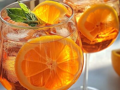Spritz Festif Rafraîchissant : Recette Rapide et Savoureuse