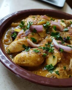 Tajine Poulet Savoureux
