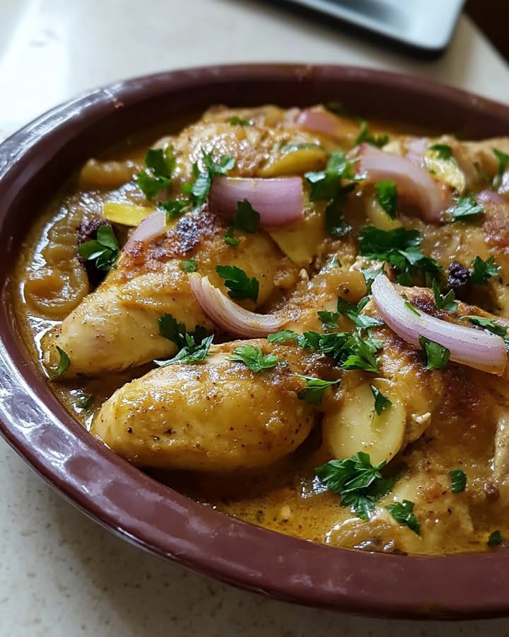 Tajine Poulet Savoureux