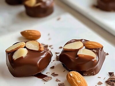 Amandes Chocolat Croquant Faciles et Savoureuses