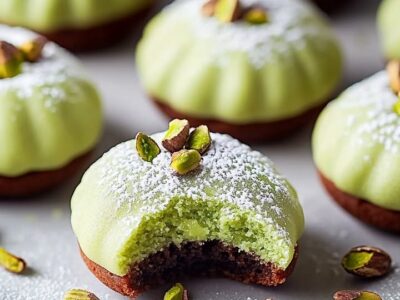 Amarettis Pistache Fondants : la recette facile
