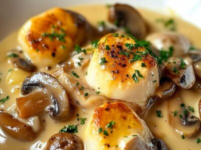 Blanquette Saint-Jacques Gourmande : Recette Facile