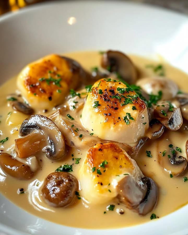 Blanquette Saint-Jacques Gourmande