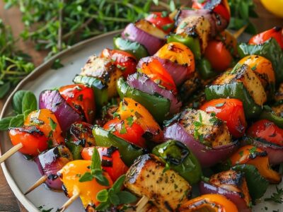 Brochettes Végétariennes Colorées : Recettes, Astuces et Idées pour Épater vos Invités