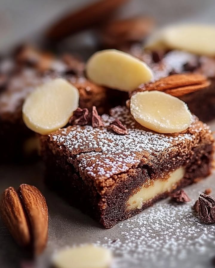 Brownies Amandes Rhum