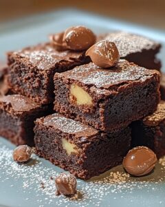 Brownies Noisette Fondants