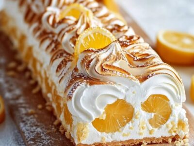 Bûche Citron Meringuée : Recette Facile et Inratable