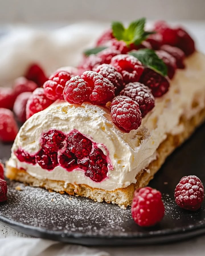 Bûche Framboise Mascarpone
