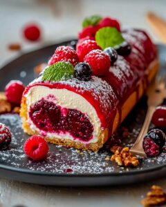 Bûche Mascarpone Framboise