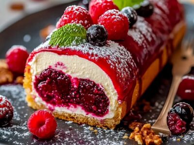 Bûche Mascarpone Framboise : Recette Facile et Divine