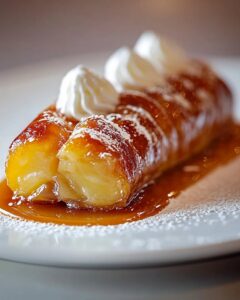 Bûche Tatin Caramélisée