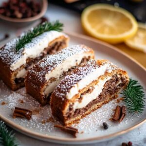 Bûche Tiramisu Festive