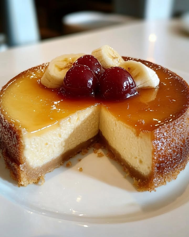 Cheesecake Banane Sans Gluten