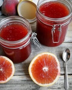 Confiture Orange Sanguine Sans Sucre