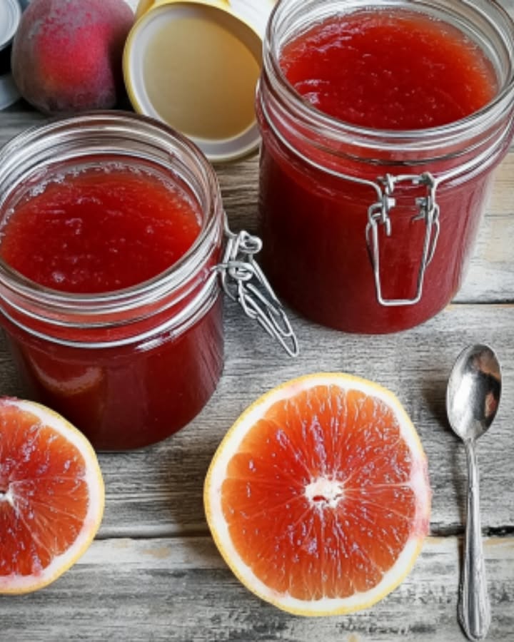 Confiture Orange Sanguine Sans Sucre