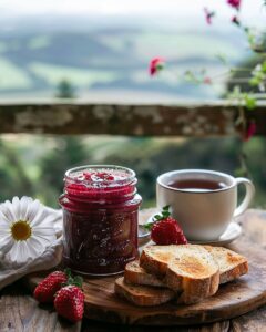 Confiture de fraises maison