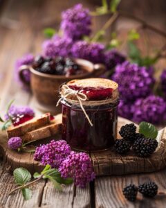 Confiture de mûres sauvages