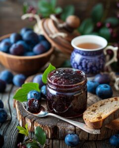 Confiture de prunes maison