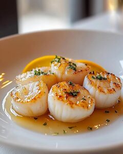 Coquilles Saint-Jacques Citronnées