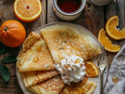 Recette Délicieuse de Crêpes Suzette à l’Orange : Tout ce que vous devez savoir