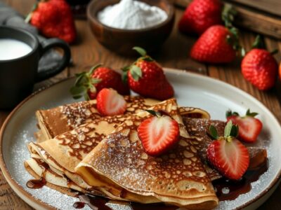 Recette Délicieuse : Crêpes au Chocolat Fondant pour un Régal Inégalé