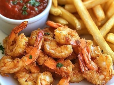 Crevettes Frites Dorées : Recette Facile et Savoureuse
