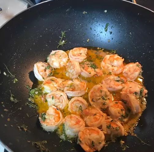 Crevettes Sautées Savoureuses