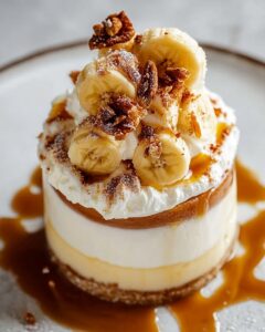 Dessert Banane Crémeux