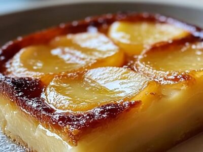 Gâteau Flan Pommes : la recette facile et fondante