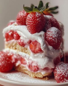 Gâteau Fraises Yaourt