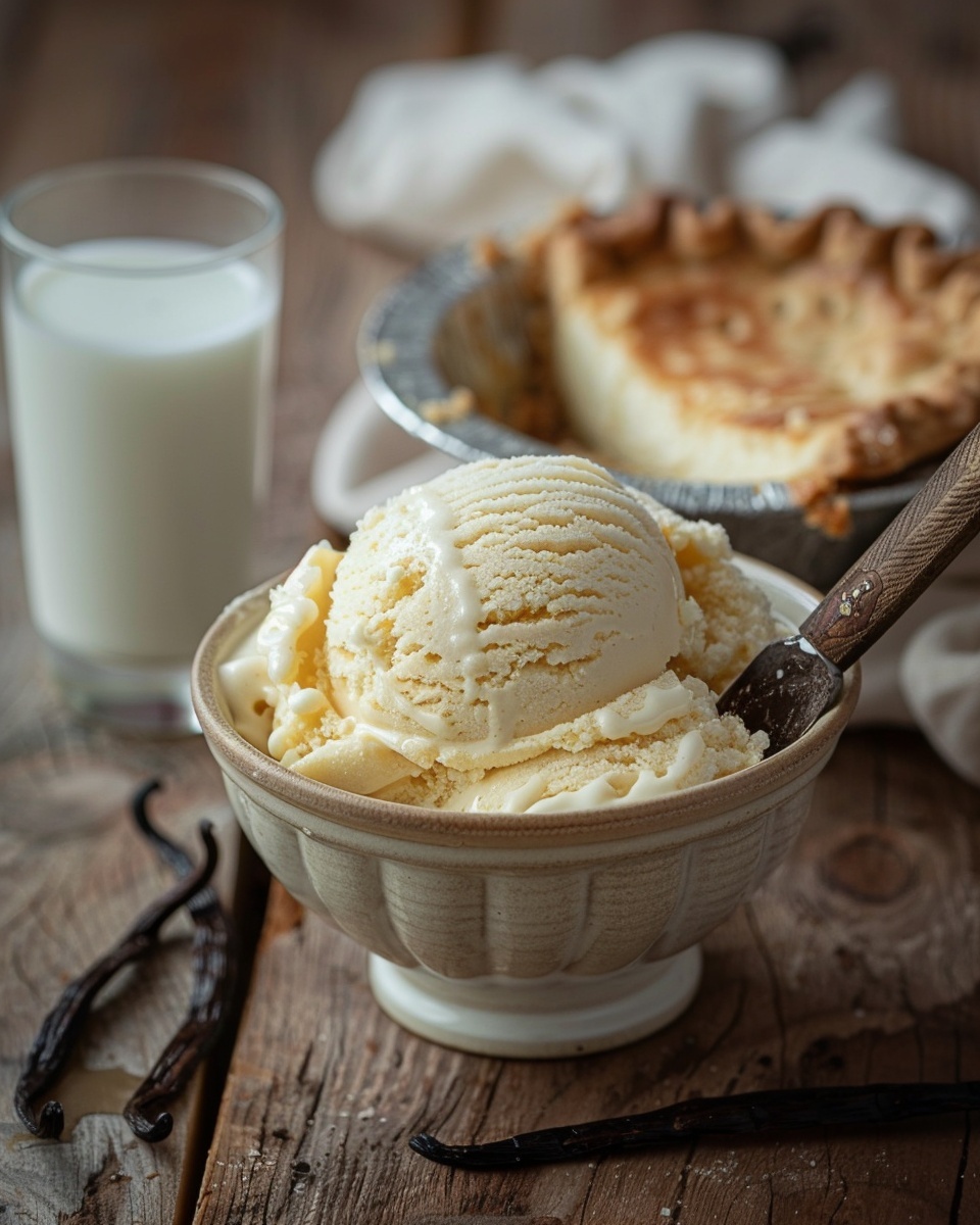 Glace à la vanille maison