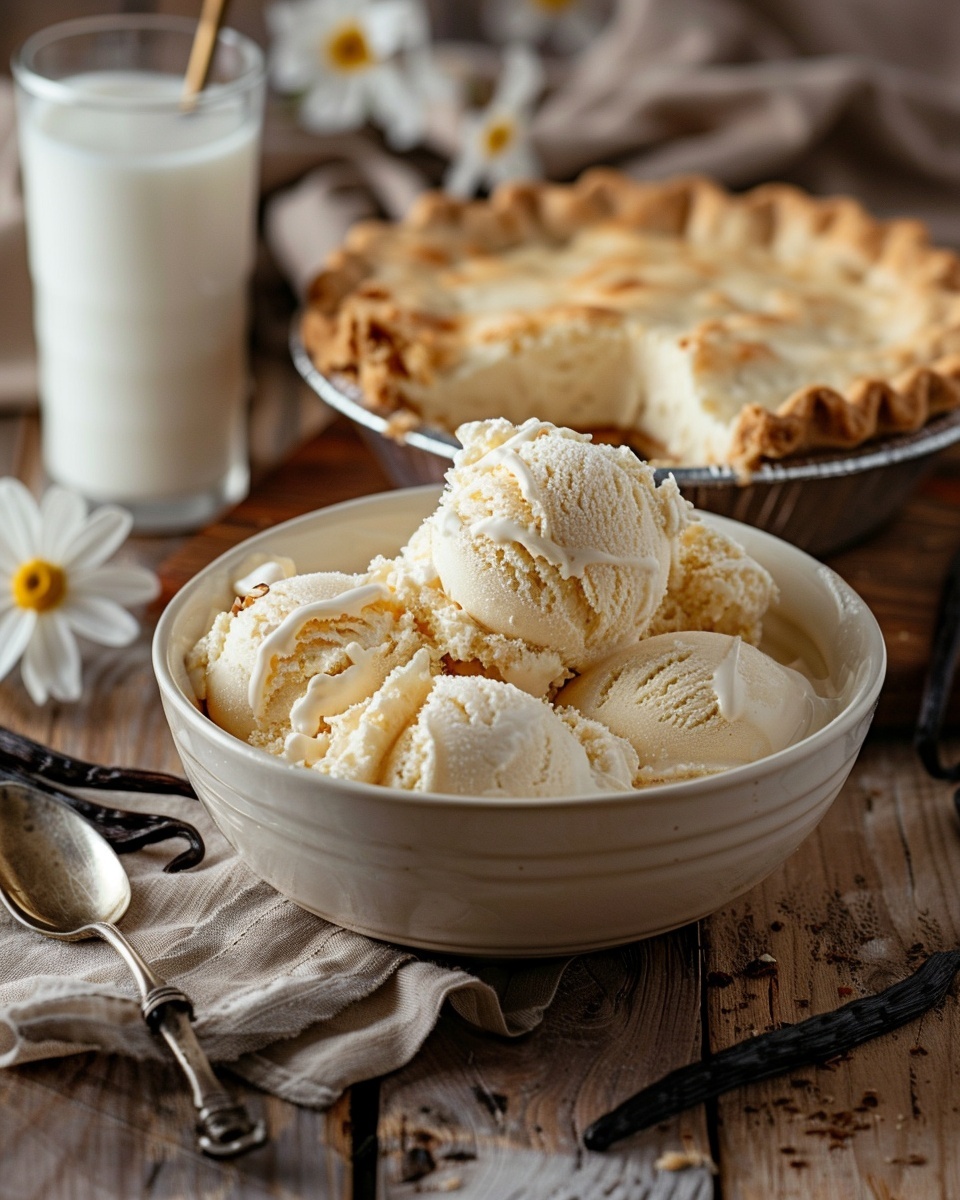 Glace à la vanille maison