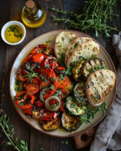 Légumes grillés au barbecue