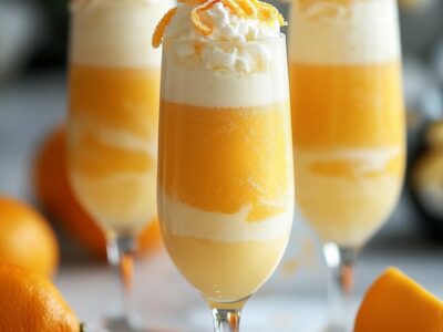 Mimosas Crème Orange : Recette Rapide et Facile