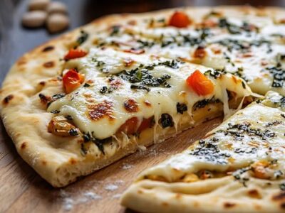 Naan Fromagé Coriandre : Recette Rapide et Savoureuse