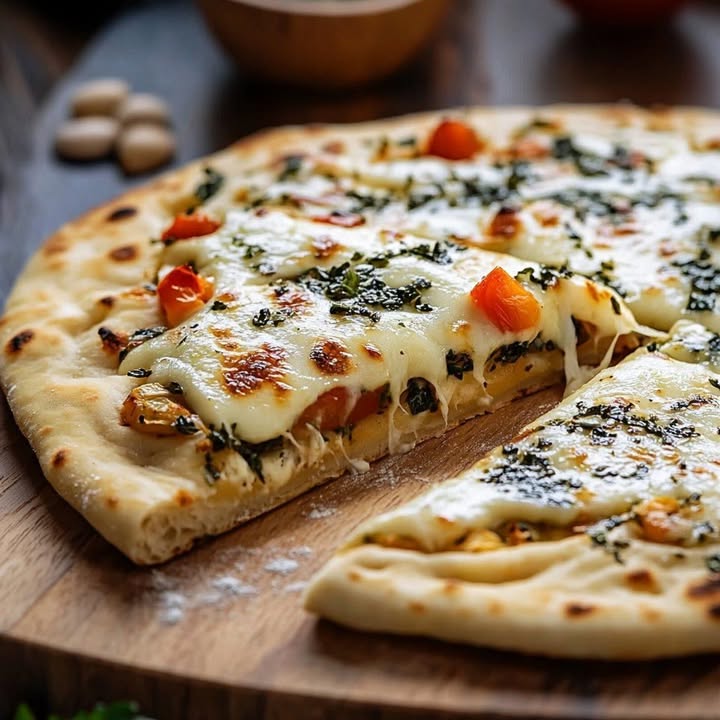 Naan Fromagé Coriandre