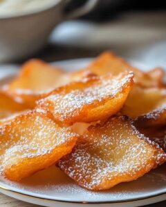 Oreillettes Croustillantes Maison