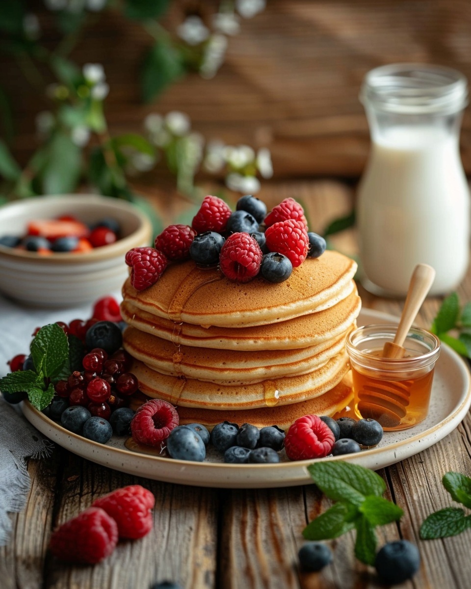 Pancakes au yaourt nature