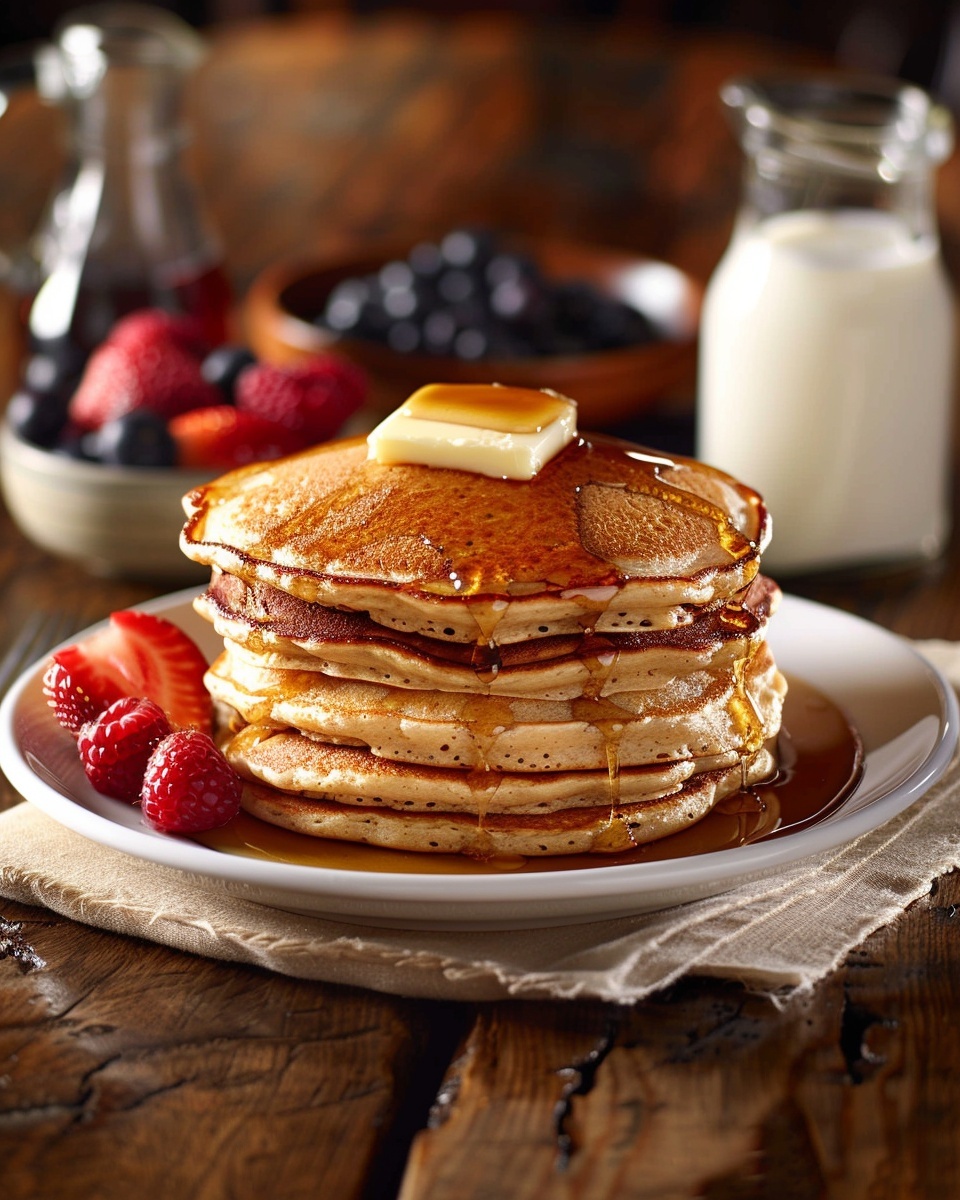 Pancakes aux flocons d’avoine