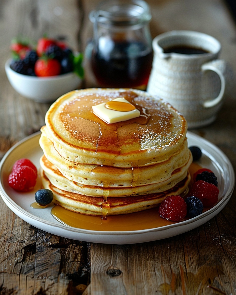 Pancakes fluffy à l’américaine