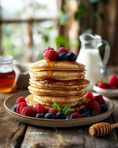 Pancakes protéinés maison