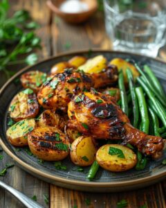 Pilons de poulet grillés