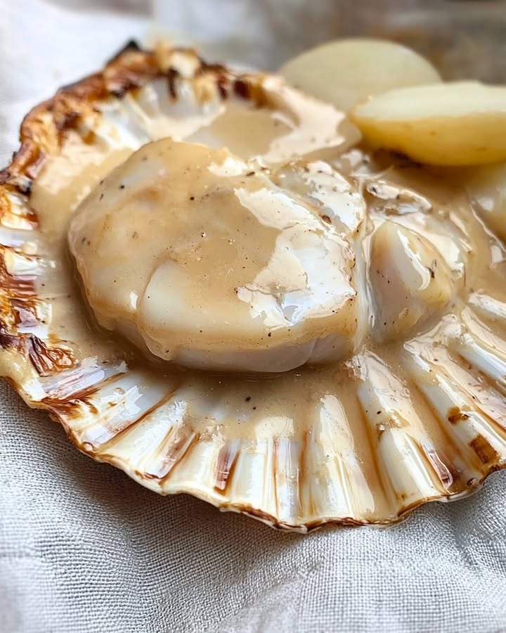 Saint-Jacques Normandes Délicieuses