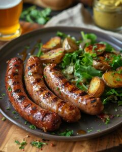 Saucisses grillées au barbecue