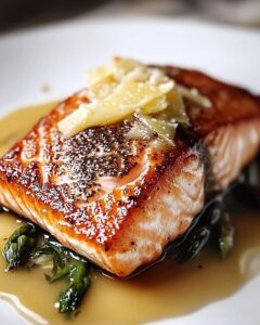 Saumon Épinards Parmesan