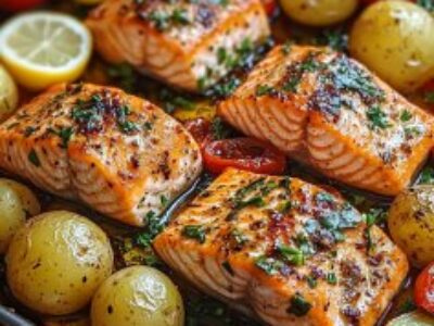 Saumon Herbes Légumes : Recette Facile et Rapide