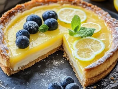 Tarte Citron Mascarpone Facile : Recette Savoureuse