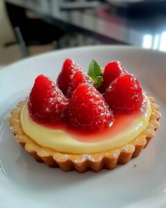Tarte Fraises Gourmande