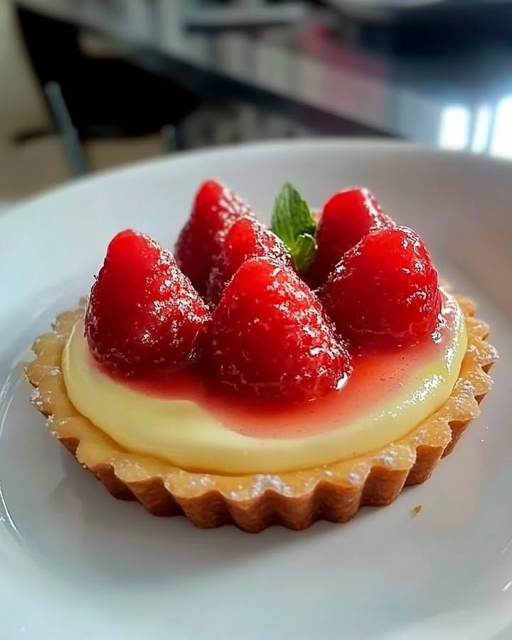 Tarte Fraises Gourmande